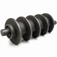 Manganese steel abrasive separator scroll for shot blasting machine spare part