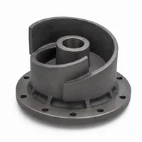 Standard cast abrasive separator scroll for shot blasting machine
