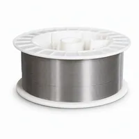 Alloy 625 thermal spray wire spool on white background