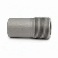 BC Short Nozzle sandblasting spare part on white background