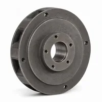 Manganese steel blast wheel bare housing studio photo