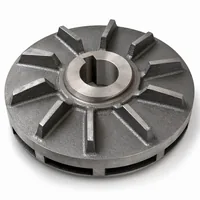 High chrome blast wheel top impeller for shot blasting machine, studio photo