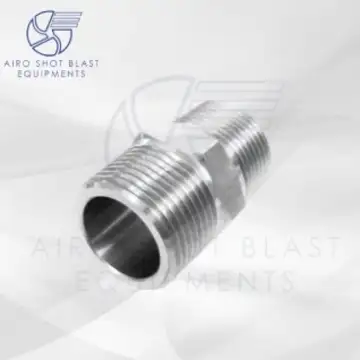 SS HEX NIPPLE 20x15 MM