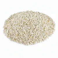 Plastic Abrasive 30 mesh Urea-Formaldehyde blasting media mound on white background