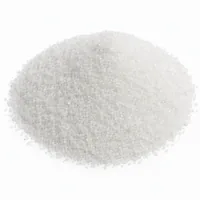 Fine white Quartz Stone Powder mound on white studio background for industrial use