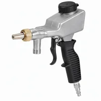 Sand Blasting Gun handheld pneumatic abrasive blaster with gravity feed hopper