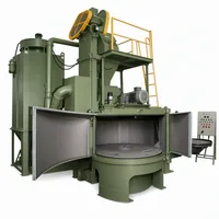 Table Type Shot Blasting Machine with 800 mm diameter rotary table in a studio setting
