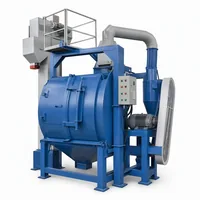 Tumblast Shot Blasting Machine 28 cu ft industrial catalogue front view
